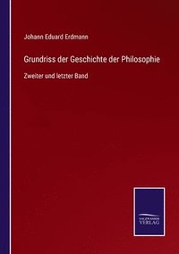 bokomslag Grundriss der Geschichte der Philosophie