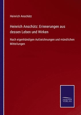 bokomslag Heinrich Anschütz