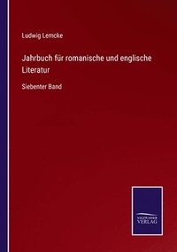 bokomslag Jahrbuch fur romanische und englische Literatur