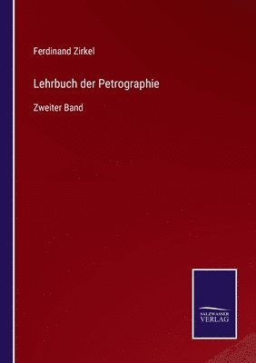 Lehrbuch der Petrographie 1