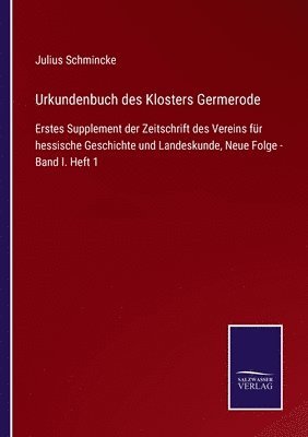 bokomslag Urkundenbuch des Klosters Germerode