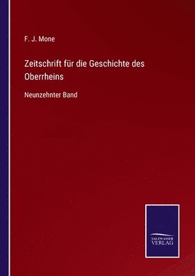 Zeitschrift für die Geschichte des Oberrheins