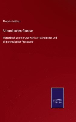 bokomslag Altnordisches Glossar