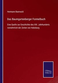 bokomslag Das Baumgartenberger Formelbuch