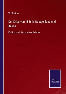 bokomslag Der Krieg von 1866 in Deutschland und Italien