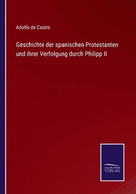 bokomslag Geschichte der spanischen Protestanten und ihrer Verfolgung durch Philipp II