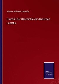 bokomslag Grundriß der Geschichte der deutschen Literatur