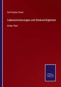 bokomslag Lebenserinnerungen und Denkwrdigkeiten