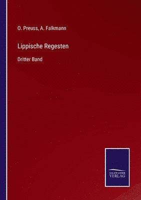 Lippische Regesten 1