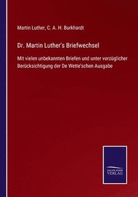 bokomslag Dr. Martin Luther's Briefwechsel