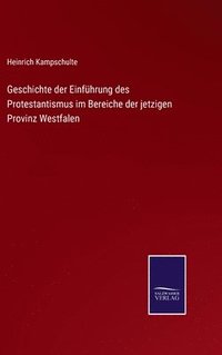 bokomslag Geschichte der Einführung des Protestantismus im Bereiche der jetzigen Provinz Westfalen