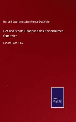 bokomslag Hof und Staats-Handbuch des Kaiserthumes sterreich