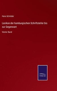 bokomslag Lexikon der hamburgischen Schriftsteller bis zur Gegenwart