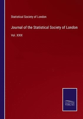 bokomslag Journal of the Statistical Society of London