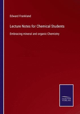 bokomslag Lecture Notes for Chemical Students