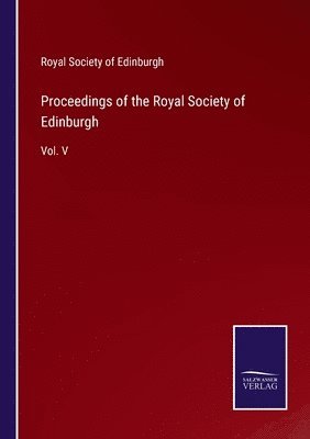 bokomslag Proceedings of the Royal Society of Edinburgh