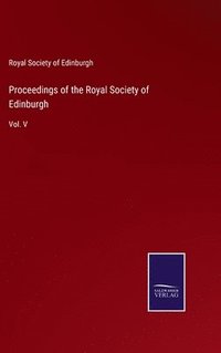 bokomslag Proceedings of the Royal Society of Edinburgh