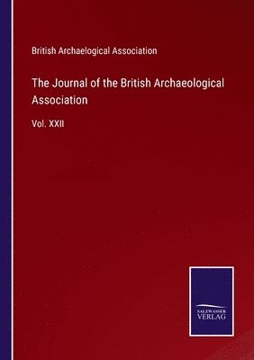bokomslag The Journal of the British Archaeological Association