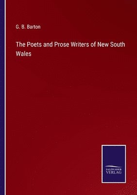 bokomslag The Poets and Prose Writers of New South Wales