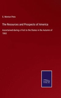 bokomslag The Resources and Prospects of America