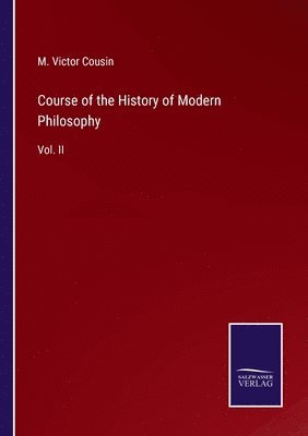 Course of the History of Modern Philosophy 1