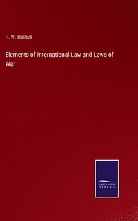 bokomslag Elements of International Law and Laws of War