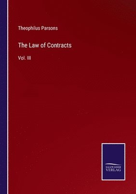 bokomslag The Law of Contracts