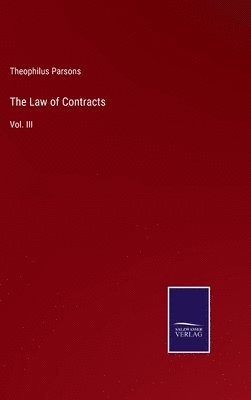 bokomslag The Law of Contracts