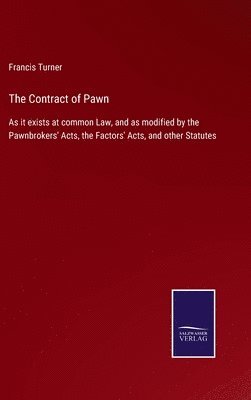 bokomslag The Contract of Pawn