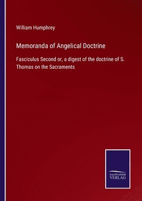 bokomslag Memoranda of Angelical Doctrine