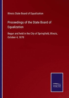 bokomslag Proceedings of the State Board of Equalization