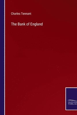 Charles Tennant - Bank of England, Häftad