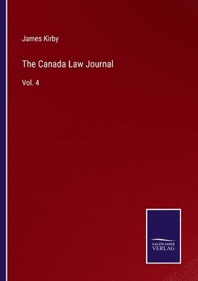 bokomslag The Canada Law Journal