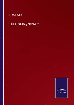 bokomslag First-Day Sabbath