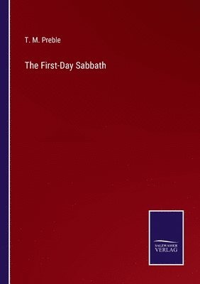 bokomslag The First-Day Sabbath