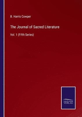 Journal of Sacred Literature 1