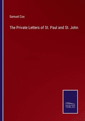 bokomslag The Private Letters of St. Paul and St. John