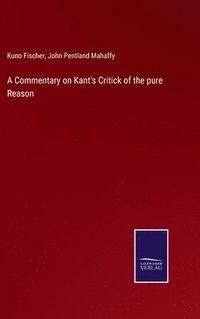 bokomslag A Commentary on Kant's Critick of the pure Reason
