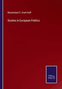 bokomslag Studies in European Politics