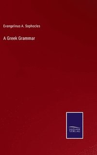 bokomslag A Greek Grammar