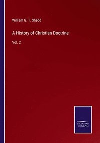 bokomslag A History of Christian Doctrine