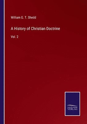 bokomslag A History of Christian Doctrine