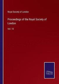 bokomslag Proceedings of the Royal Society of London