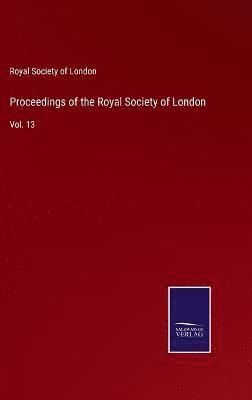 bokomslag Proceedings of the Royal Society of London