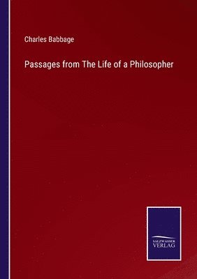 bokomslag Passages from The Life of a Philosopher