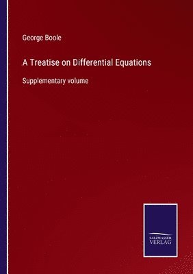 A Treatise on Differential Equations 1