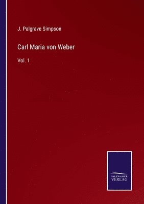 bokomslag Carl Maria von Weber