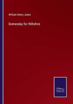 William Henry Jones - Domesday for Wiltshire, Häftad