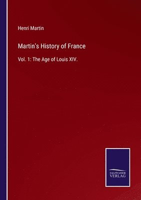 bokomslag Martin's History of France