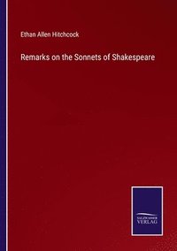 bokomslag Remarks on the Sonnets of Shakespeare